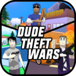 Dude Theft Wars MOD APK [Unlocked All | Money]