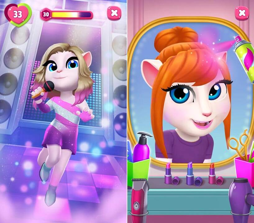 My Talking Angela 2 MOD APK [Unlocked, Diamonds] - Free